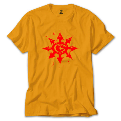 Chimaira Logo Red Renkli Tişört