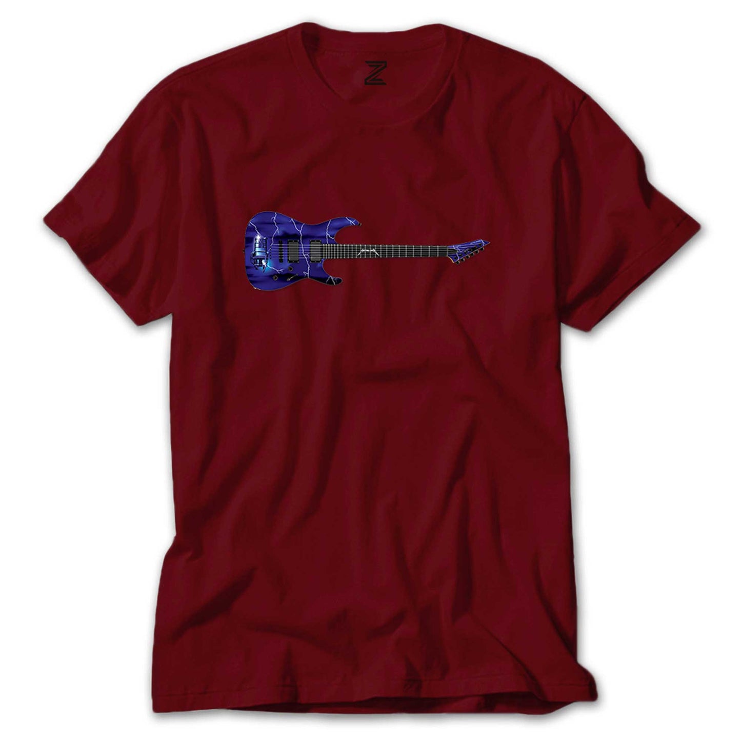 Metallica Ride The Lightning Guitar Renkli Tişört
