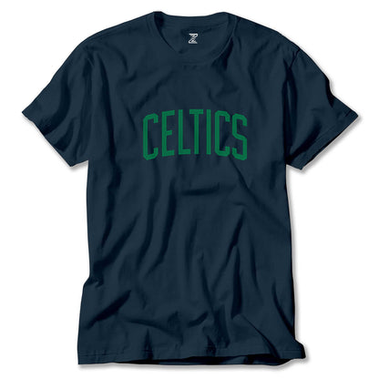 Boston Celtics Yazı Renkli Tişört