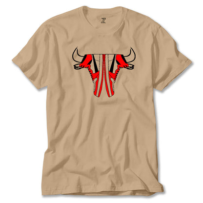 Chicago Bulls Shoes Renkli Tişört