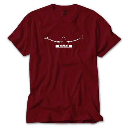 Lebron James Logo History Renkli Tişört