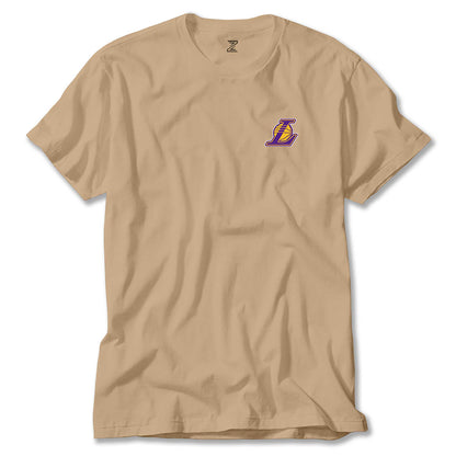 Los Angeles Lakers Logo Renkli Tişört