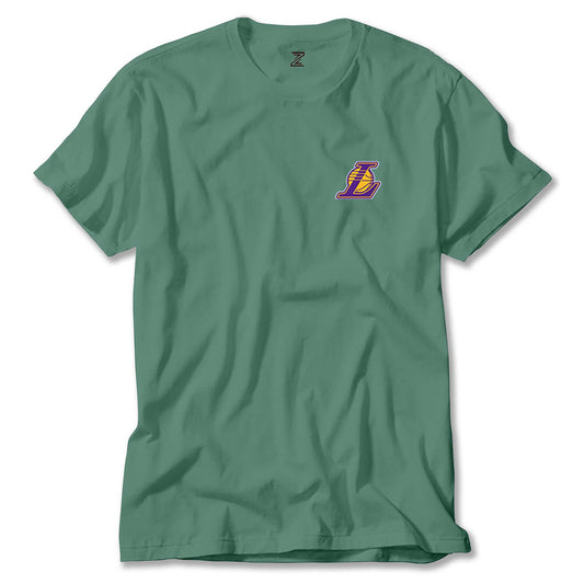 Los Angeles Lakers Logo Renkli Tişört
