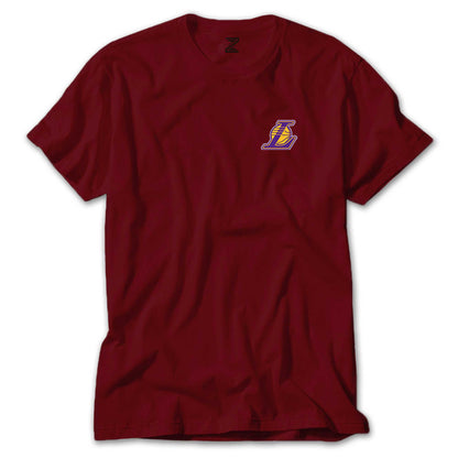 Los Angeles Lakers Logo Renkli Tişört