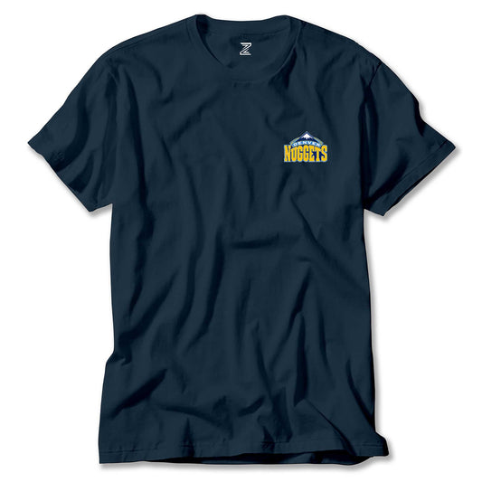Denver Nuggets Logo Renkli Tişört