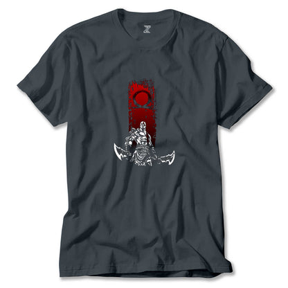 God Of War Kratos Logo Renkli Tişört