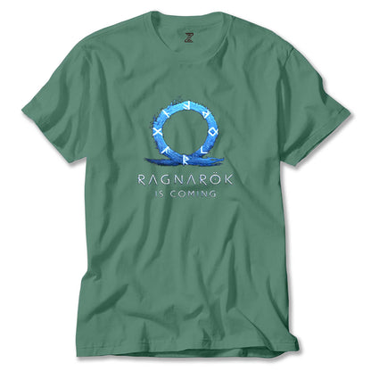 God of War Ragnarok Is Coming Renkli Tişört