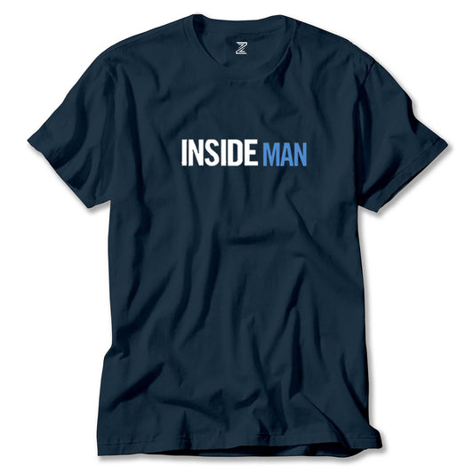 Insade Man Blue Renkli Tişört