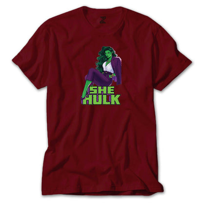 She Hulk Digital Renkli Tişört