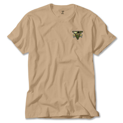 GTA Five Green Logo Renkli Tişört
