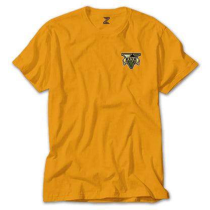 GTA Five Green Logo Renkli Tişört