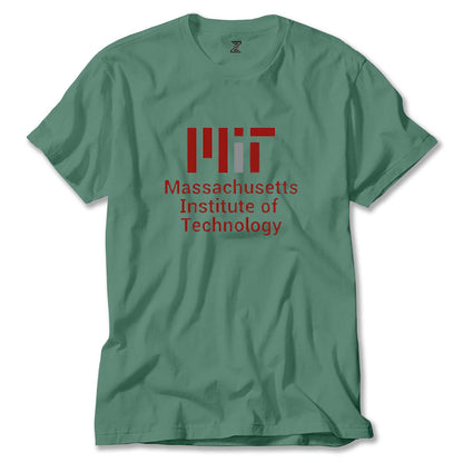 Massachusetts Institute Of Technology Logo Renkli Tişört