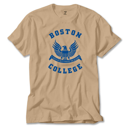 Boston College Logo Renkli Tişört