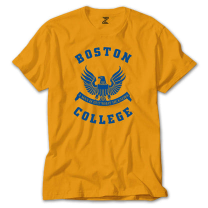 Boston College Logo Renkli Tişört