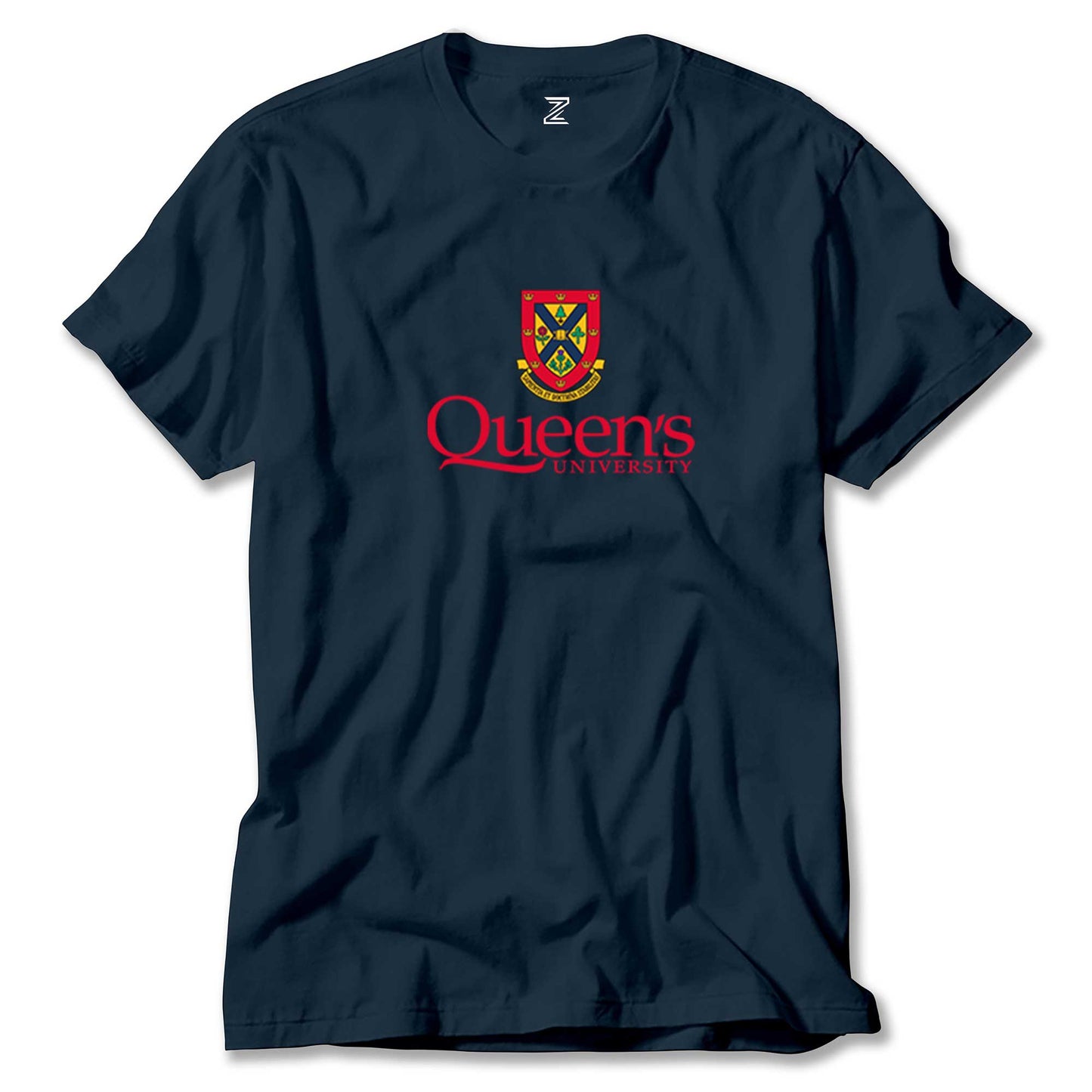 Queen's University Logo Renkli Tişört