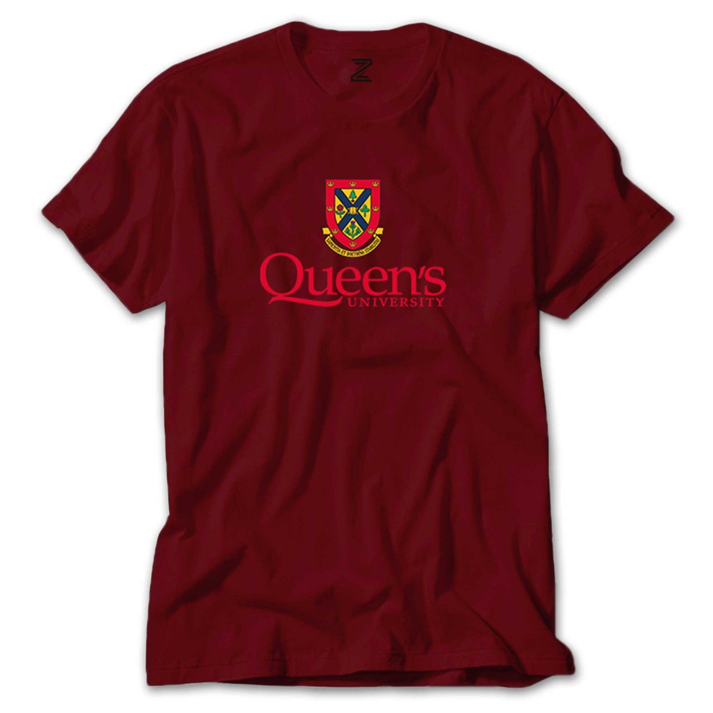Queen's University Logo Renkli Tişört