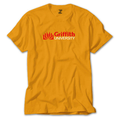 Griffith University Red Logo Renkli Tişört