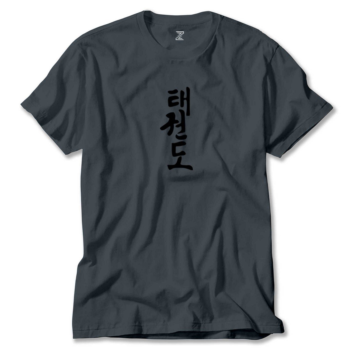 Black Kanji Text Renkli Tişört