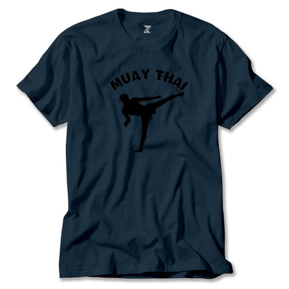 Karate Muay Thai Silhouette Renkli Tişört