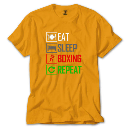 Boxing Repeat Renkli Tişört