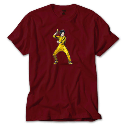 Bruce Lee Face for fight Renkli Tişört