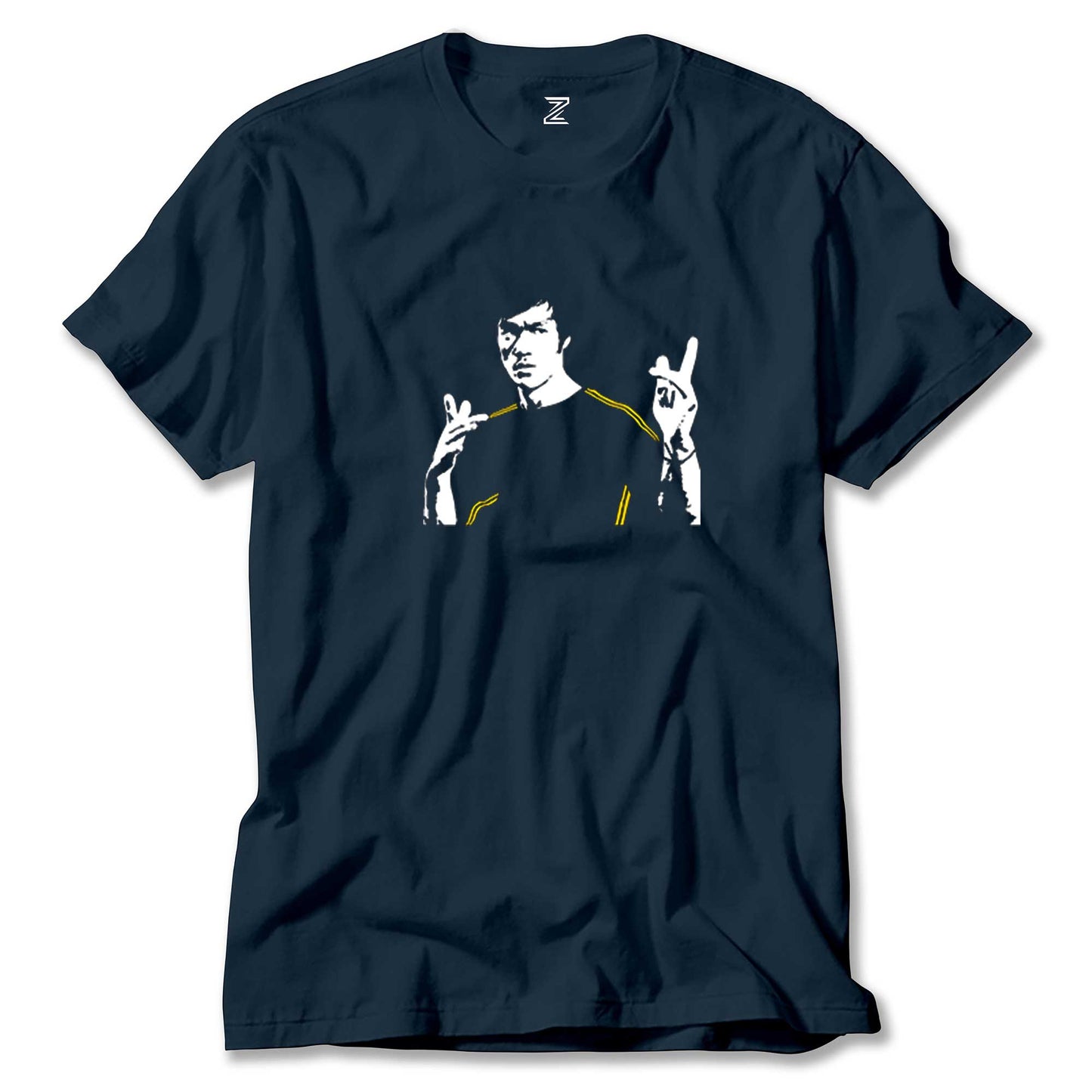 Bruce Lee Figure Renkli Tişört