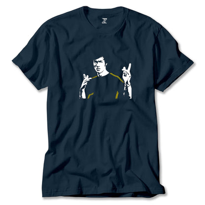 Bruce Lee Figure Renkli Tişört