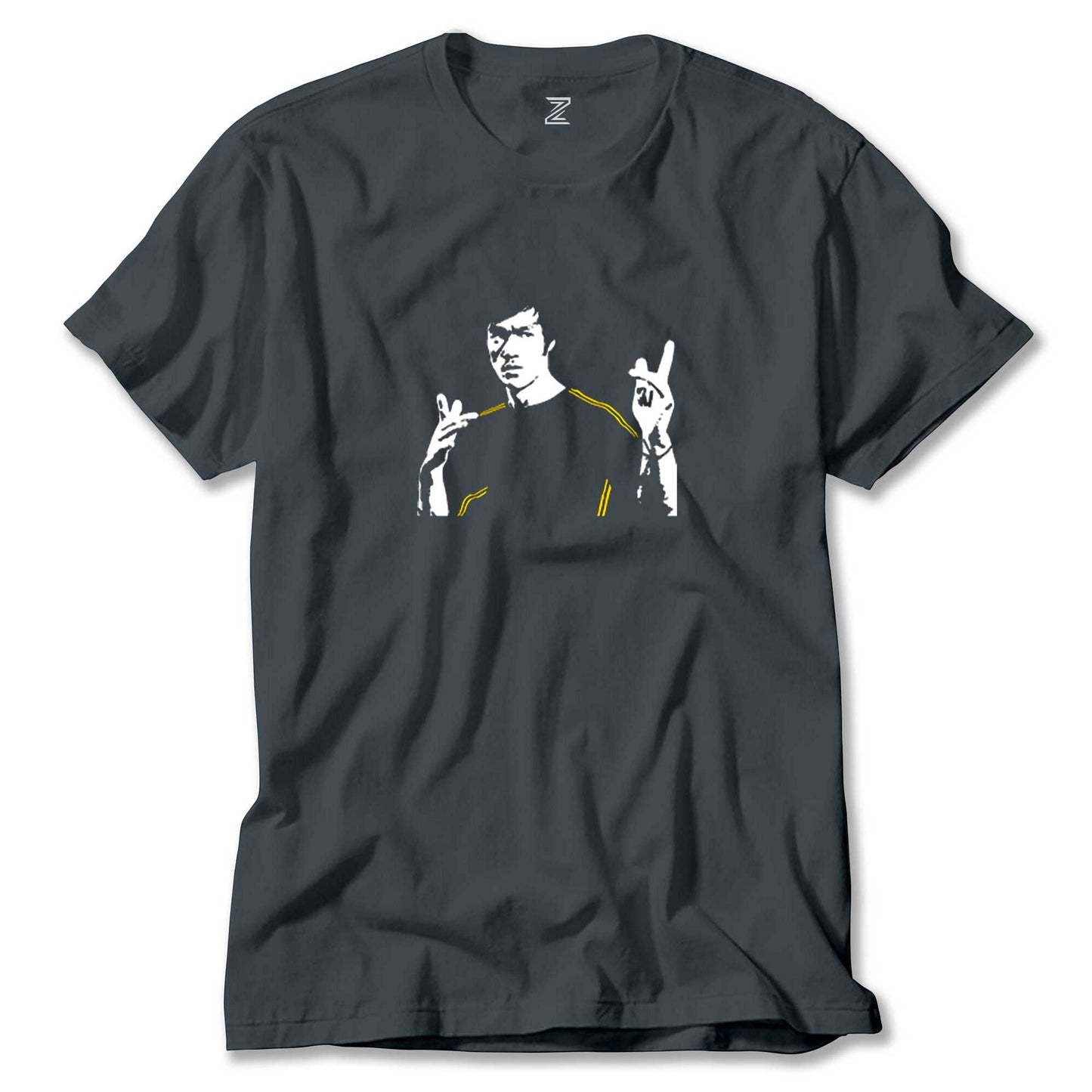 Bruce Lee Figure Renkli Tişört