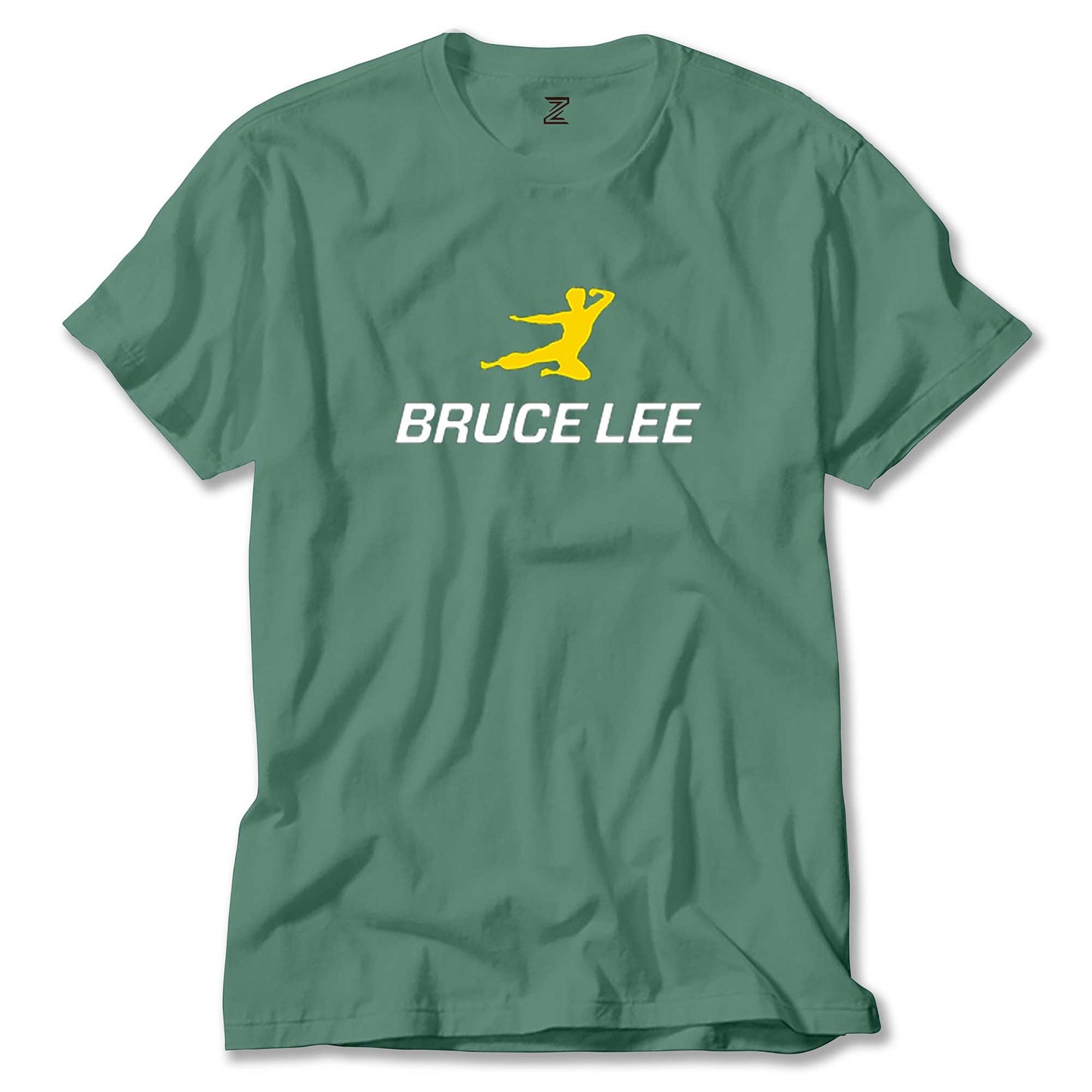 Bruce Lee Yellow Man Renkli Tişört