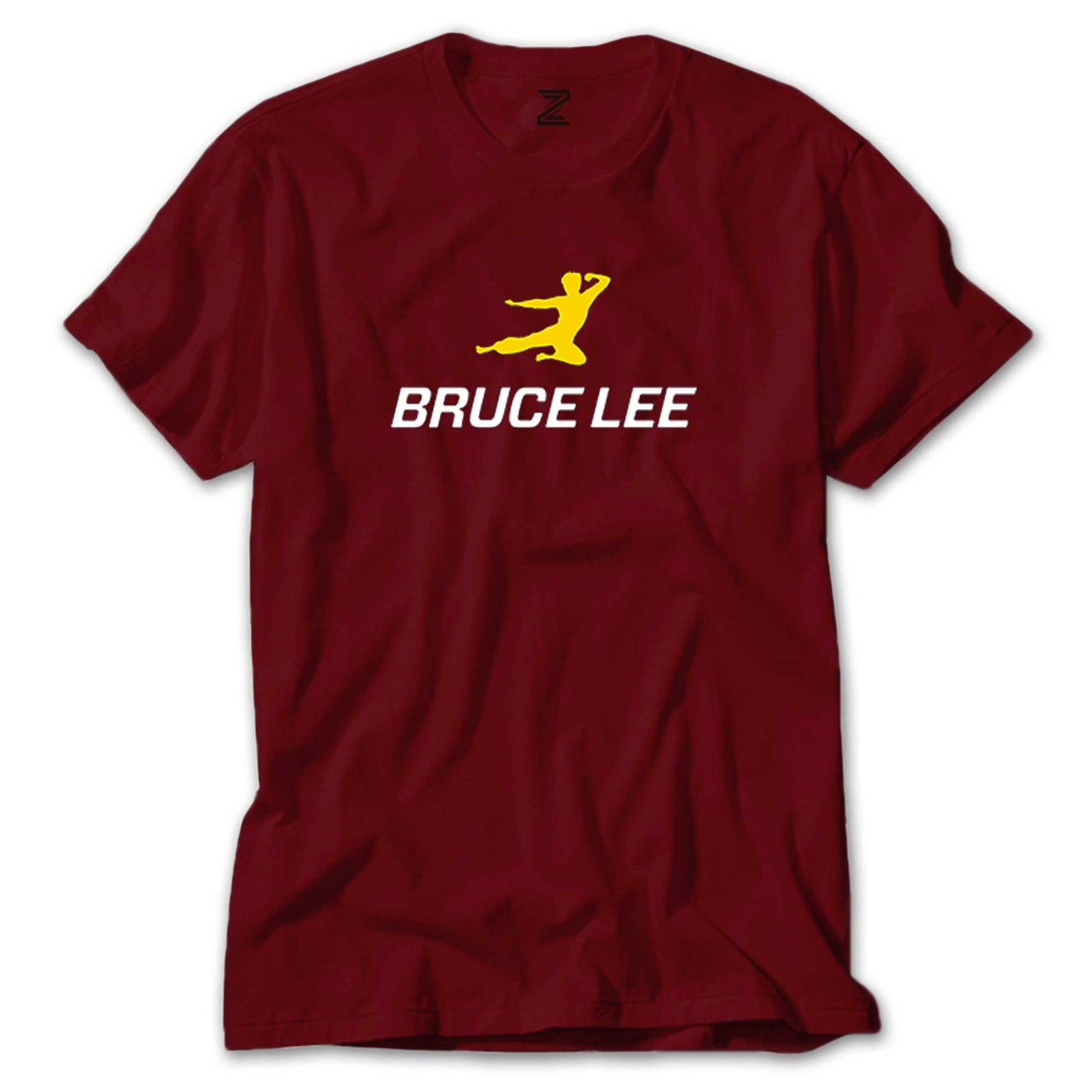 Bruce Lee Yellow Man Renkli Tişört