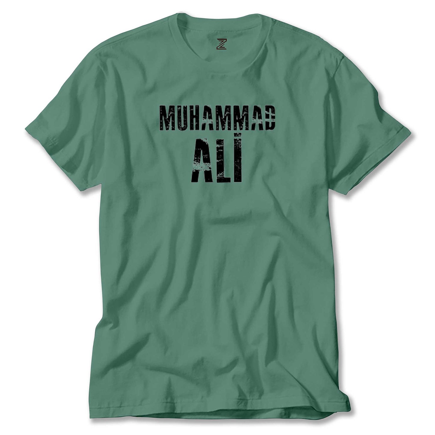 Muhammed Ali Black Text Renkli Tişört