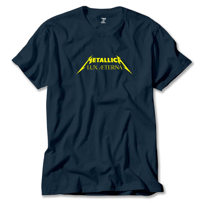 Metallica Lux Æterna Text Renkli Tişört