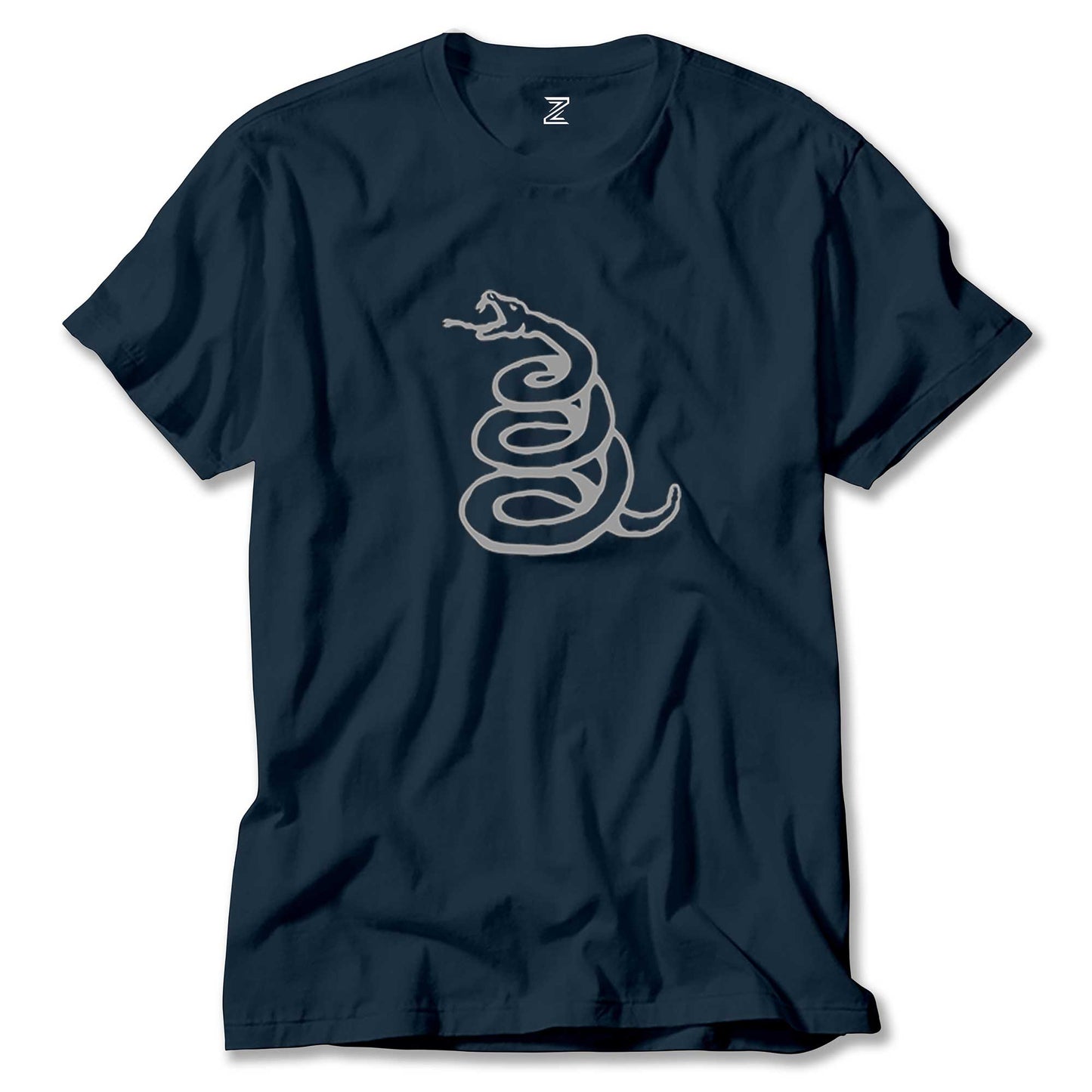 Metallica Snake Logo Renkli Tişört