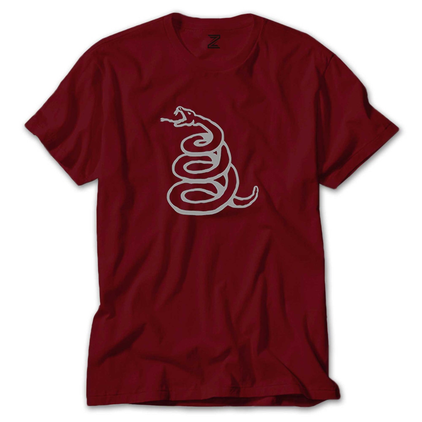 Metallica Snake Logo Renkli Tişört