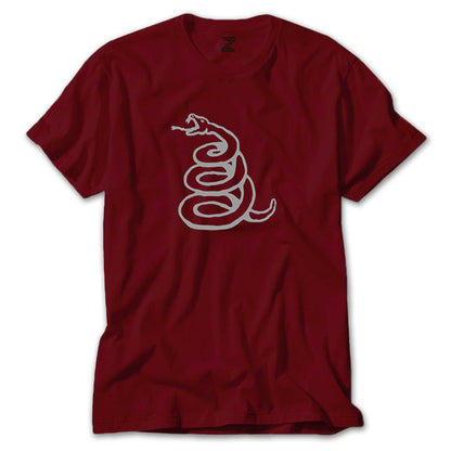 Metallica Snake Logo Renkli Tişört