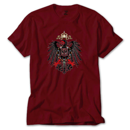 Hearts of Iron 4 Imperial Coat of Arms of Germany Renkli Tişört