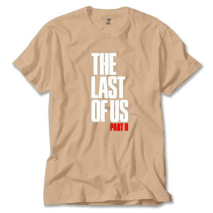 The Last Of Us Part 2 Yazı Renkli Tişört