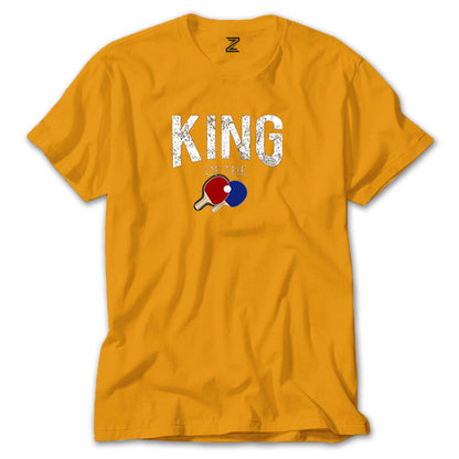 Ping Pong King Of The Renkli Tişört