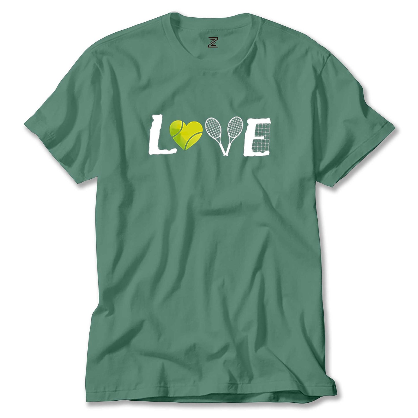 Tennis Love Renkli Tişört