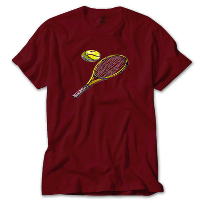 Tennis Rackets Classic Renkli Tişört