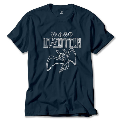Led Zeppelin Zoso Icarus Renkli Tişört