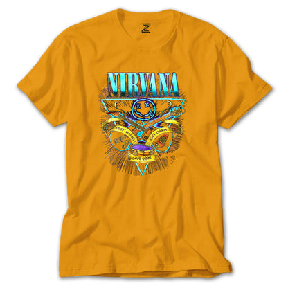 Nirvana Poster Renkli Tişört