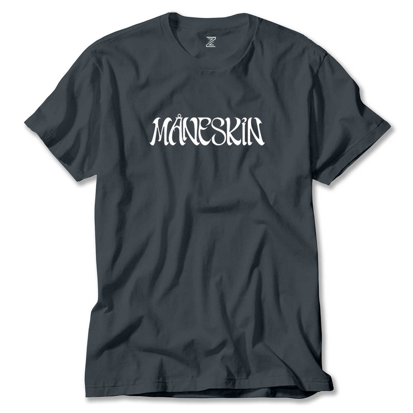 Maneskin Yazı Renkli Tişört