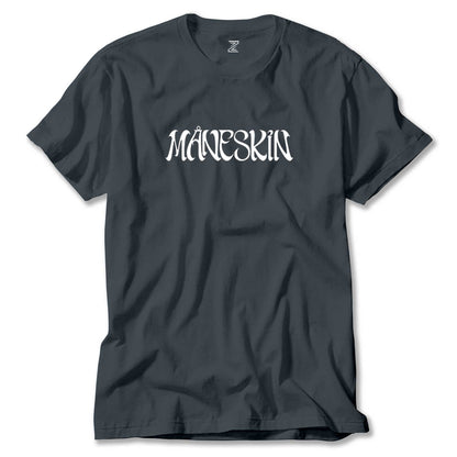 Maneskin Yazı Renkli Tişört