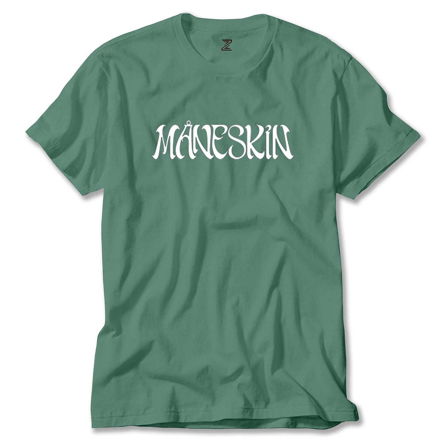 Maneskin Yazı Renkli Tişört