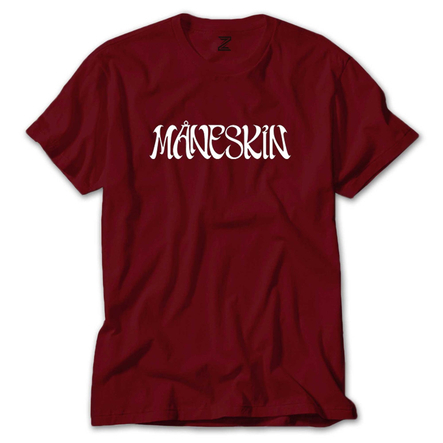 Maneskin Yazı Renkli Tişört