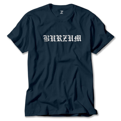 Burzum Logo Yazı Renkli Tişört