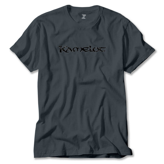 Kamelot Logo Yazı Renkli Tişört