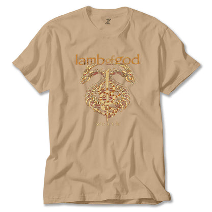 Lamb of God Wrath Dragon Renkli Tişört