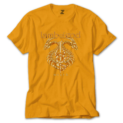 Lamb of God Wrath Dragon Renkli Tişört